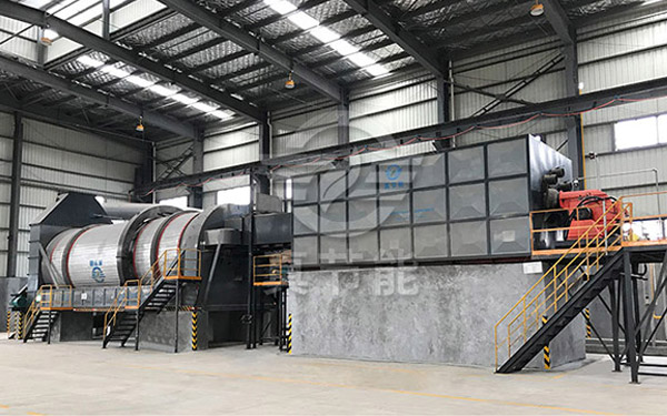 三筒土豆渣烘干機案例現場 三筒土豆渣烘干機案例現場